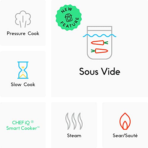 Smart 10-Function Pressure Cooker with Built-in Scale - 6 Qt