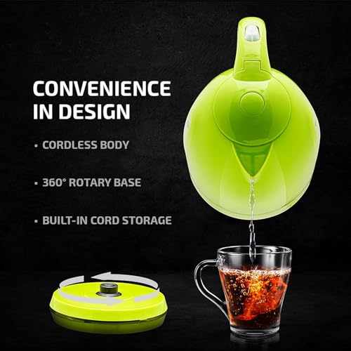 1.7 Liter Fast Boiling Electric Tea Kettle with Auto Shut Off